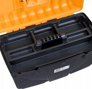 GERTU GTOOLBOX - Skrzynka narzędziowa z polipropylenu, zapięcie dwa zatrzaski - 3 rozmiary 17" 19" 22" 53x31x27 cm 3
