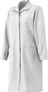 INDUSTRIAL STARTER IS-08105 - Fartuch roboczy damski poliestrowo-bawełniany morski L 2