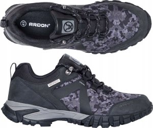 Buty trekkingowe męskie Ardon CREATRONCAMO -  tekstylny wodoodporny outdoorowy półbut trekkingowy wzmocniony nosek NYLON OXFORD/NUBUK 39 9