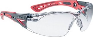 PROCERA RUSHPSPSIS - Okulary ochronne Bolle Rush Small szaro-czerwone 1