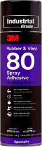 3M 3M-KLEJAERO-80 - Klej w aerozolu 3M Super 77 spaja większość tworzyw gumowych i winyli wysoka siła klejenia odporony na działanie wysokich temperatur 3