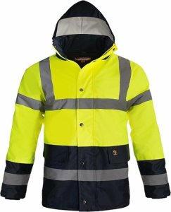 Kurtka męska PROCERA PROVISO HV - PROVISO kurtka ocieplana w kolorze żółtym HV M 2
