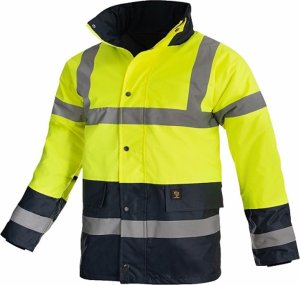 Kurtka męska PROCERA PROVISO HV - PROVISO kurtka ocieplana w kolorze żółtym HV M 3