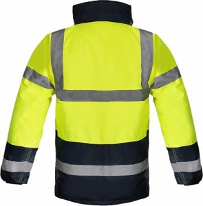 Kurtka męska PROCERA PROVISO HV - PROVISO kurtka ocieplana w kolorze żółtym HV M 4