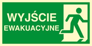 PROCERA AC101CEPS - ZNAK EWAKUACYJNY - KIERUNEK DO WYJŚCIA EWAKUACYJNEGO - W PRAWO 1