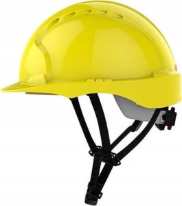 JSP KAS-EVO3LINE - Hełm EVO3LINE mikro daszek ochrona przed napięciem do 1000 V 6-punktowa więźba - żółty 3