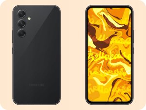 Hello Case Etui do Samsung Galaxy A54 5G (Czarne, Matowe, Obudowa Slim)   SZKŁO 3