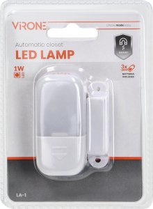 Lampka wtykowa do gniazdka Orno Lampka LED magnetyczna 3 x LR44 2