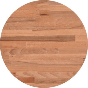 vidaXL Blat do stolika, 30x2,5 cm, okrągły, lite drewno bukowe 2