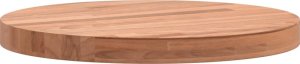 vidaXL Blat do stolika, 30x2,5 cm, okrągły, lite drewno bukowe 6