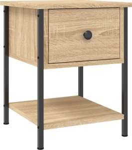 vidaXL Stoliki nocne, 2 szt., dąb sonoma, 34x35,5x45 cm 3