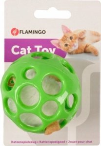 Flamingo Flamingo Zabawka Dla Kota Kula z Otworami Piszczącą Myszką 2