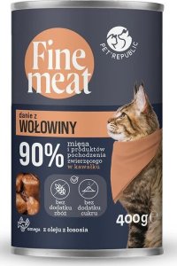 Pet Republic Pet Republic Fine Meat Karma Dla Kota Wołowina 400g 1