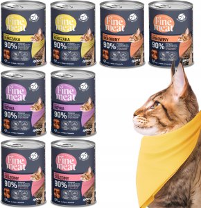 Pet Republic Pet Republic Fine Meat Karma Dla Kota Wołowina 400g 3