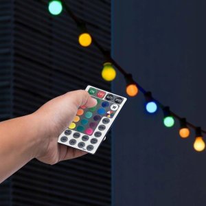 V-TAC Girlanda Ogrodowa V-TAC (sznur) LED 13mb 15x0,5W IP44 VT-713S RGB 30lm 3