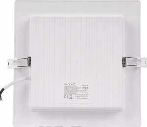 Lampa sufitowa V-TAC Panel LED V-TAC Wpuszczany Premium Downlight 3W Kwadrat 90x90 VT-61003 4000K 330lm 3
