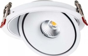 V-TAC Oprawa V-TAC LED Uchylny Downlight 20W LED COB CRI90+ CCT Biała VT-2520 3000K-4000K-6400K 1408lm 1