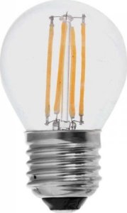 V-TAC Żarówka LED V-TAC 6W Filament E27 Kulka G45 VT-2366 3000K 600lm 1