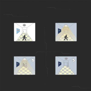 Lampa sufitowa V-TAC Plafon V-TAC 24W LED Okrągły 35cm Natynkowy Pilot Czujnik Ruchu IP44 Biały VT-8624S 3000K 2500lm 13