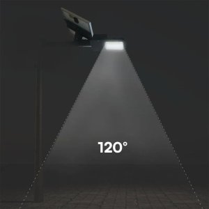 V-TAC Oprawa Uliczna Solarna Hybrydowa V-TAC 50W LED VT-ST201 4000K 4000lm 6