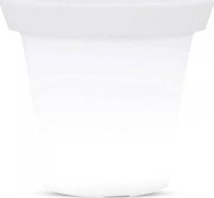 Lampa stołowa V-TAC Oprawa Ogrodowa V-TAC LED Pojemnik Donica 36cm Ładowanie Pilot VT-7808 RGBW 54lm 1