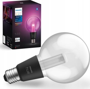 Signify Philips Hue White & Col. Amb. Lightguide Globe 95 E27 1