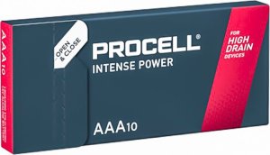 Duracell 10x Bateria alk AAA LR03 Duracell Procell Intense 1