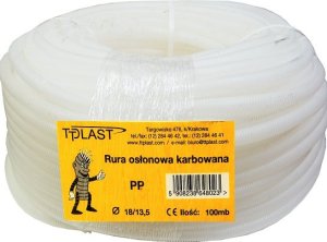 TT Plast Rura karbowana przezroczysta 18mm RKLF 18/13,5 100 1