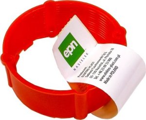 Simet 4x Pierścień dystansowy PK-60 24mm czerwony IP20 2