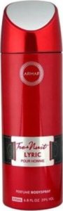 Armaf Armaf Tres Nuit Lyric Perfume Body Spray 200ml 2