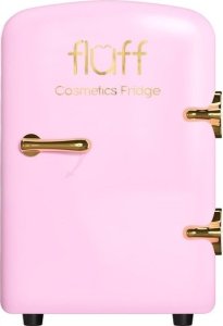 Fluff Fluff Cosmetics Fridge lodówka kosmetyczna ze złotym logo Różowa 6