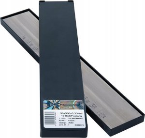 h + s Przisionsfolien Folie metalowe,w arkuszu 50x300x0,60mm 10Bl/P H+S 1