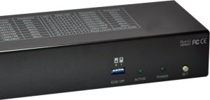 System przekazu sygnału AV LevelOne LevelOne HVE-9118T przedłużacz AV Nadajnik AV Czarny 4