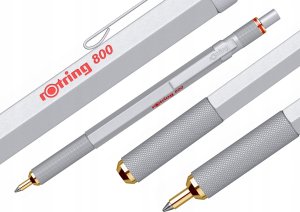 Rotring Rotring Druckkugelschreiber 800 Długopis wciskany Czarny 1 szt. 5