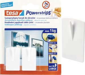 Tesa TESA 58031-00020-20 wieszak Wewnętrzna Hak na zdjęcia Biały 2 szt. 11