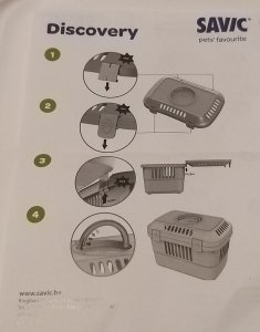 Savic Transporter DISCOVERY kolor  biało - szary 4