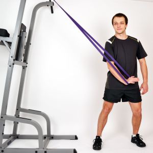 inSPORTline Powerband mały opór czarny 1 szt. 5