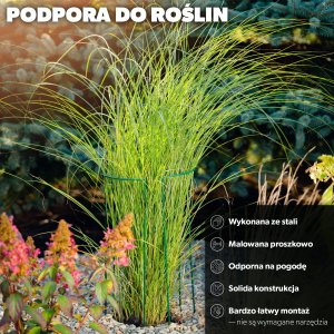 Kadax Podpora Do Roślin Kwiatów Róż Podpórka 3x45cm 4