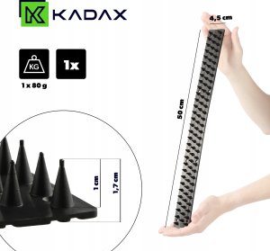 Kadax Kolce Na Ptaki Gołębie Gęste Plastikowe 30szt 15M 2