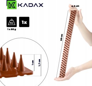 Kadax Kolce Na Ptaki Gołębie Gęste Plastikowe 10szt 5M 2