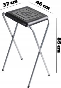 Kadax KADAX Stojak Na Worki Kosz Do Śmieci Stelaż 120L Czarny 3