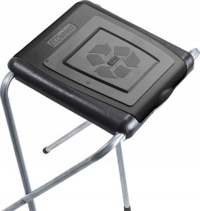 Kadax KADAX Stojak Na Worki Kosz Do Śmieci Stelaż 120L Czarny 4