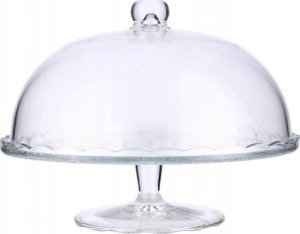Kadax KADAX Patera Na Ciasto Szklana Z Kloszem 29cm Tort 1