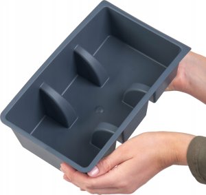 Kadax KADAX Organizer Na Przyprawy Pojemnik Do Szuflady Kuchenny Ciemny Popiel 2