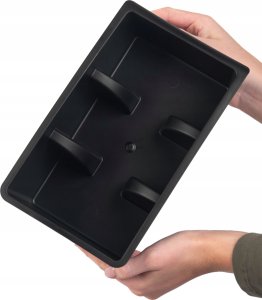 Kadax KADAX Organizer Na Przyprawy Pojemnik Do Szuflady Na Zioła Kuchenny Czarny 2