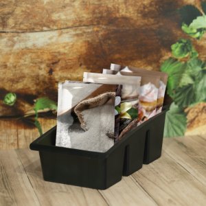 Kadax KADAX Organizer Na Przyprawy Pojemnik Do Szuflady Na Zioła Kuchenny Czarny 4