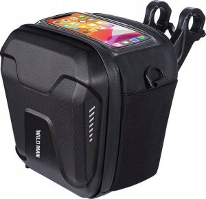 WildMan WILDMAN sakwa rowerowa na kierownicę na zamek GS9 3L czarna 4