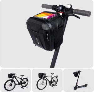 WildMan WILDMAN sakwa rowerowa na kierownicę na zamek GS9 3L czarna 6