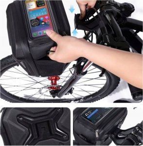 WildMan WILDMAN sakwa rowerowa na kierownicę na zamek GS9 3L czarna 8