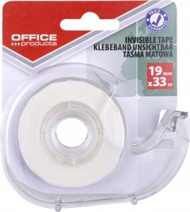 Office Products Taśma biurowa 19mm 33m dyspenser matowa 1